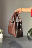 Fineur Shoulder Bag Frost - Dark Brown