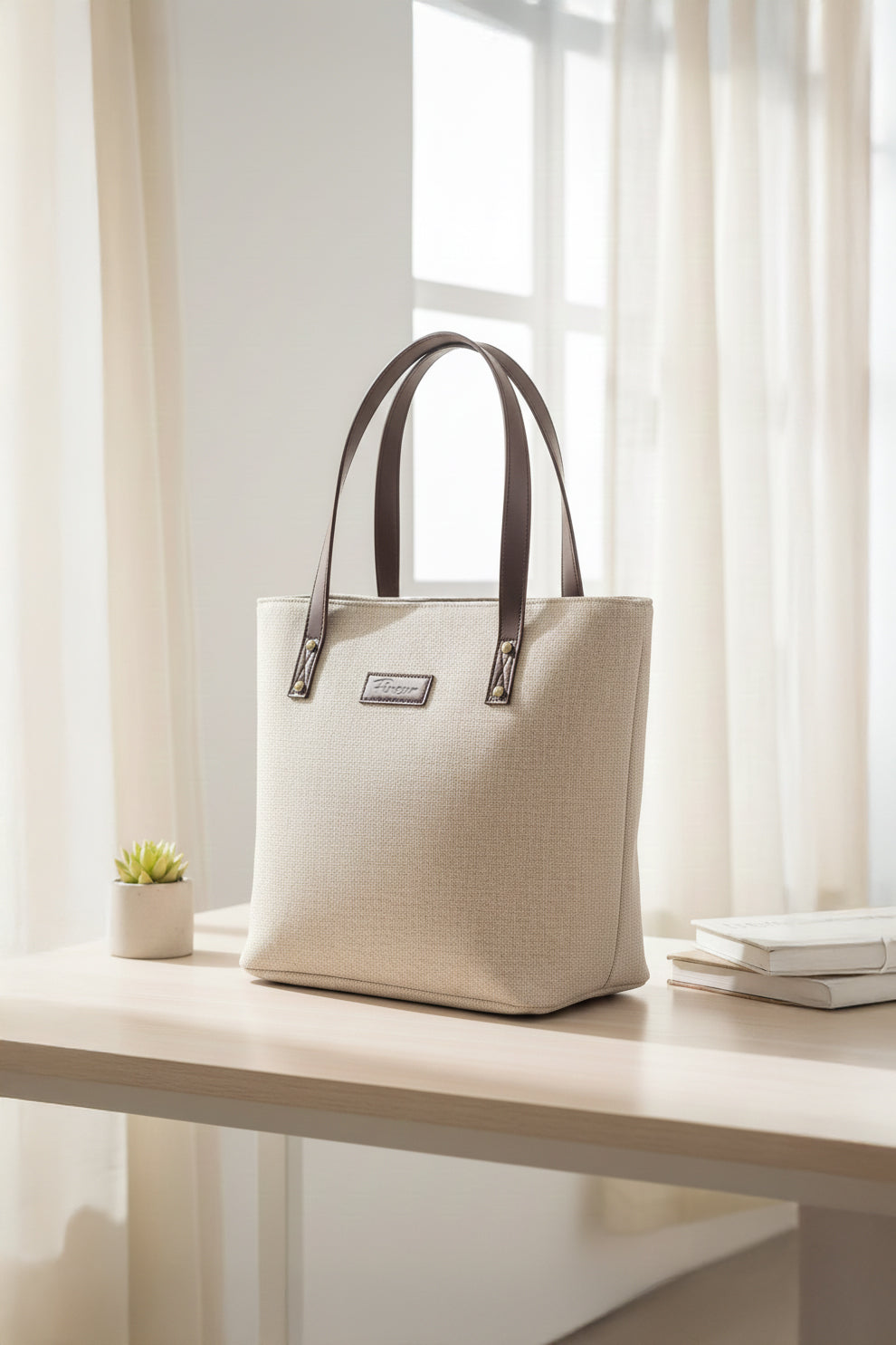 Fineur Tote LuxeGrace - Mushroom Grey