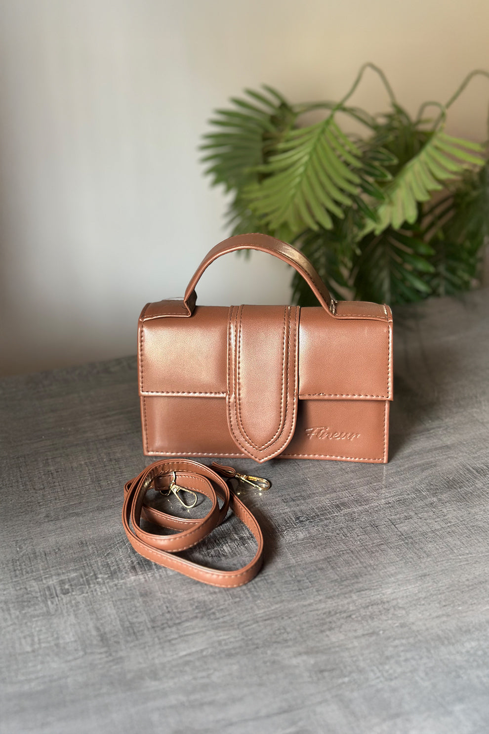 Fineur Handbag Bambyno - Brown
