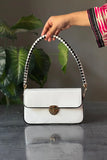 Fineur Shoulder Bag Sheen - White