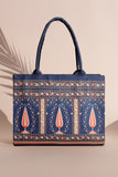 Fineur Canvas Bag – Blue Folk