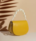 Affordable handbag with pearl detail for women by Fineur