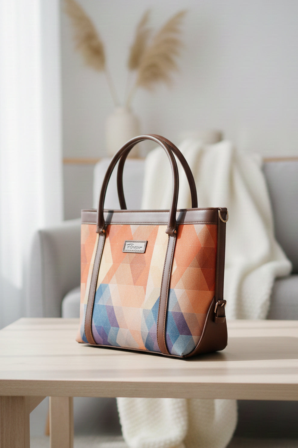 Fineur Strap Canvas Tote Prism