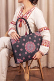 Fineur Canvas Tote Rustic Rose