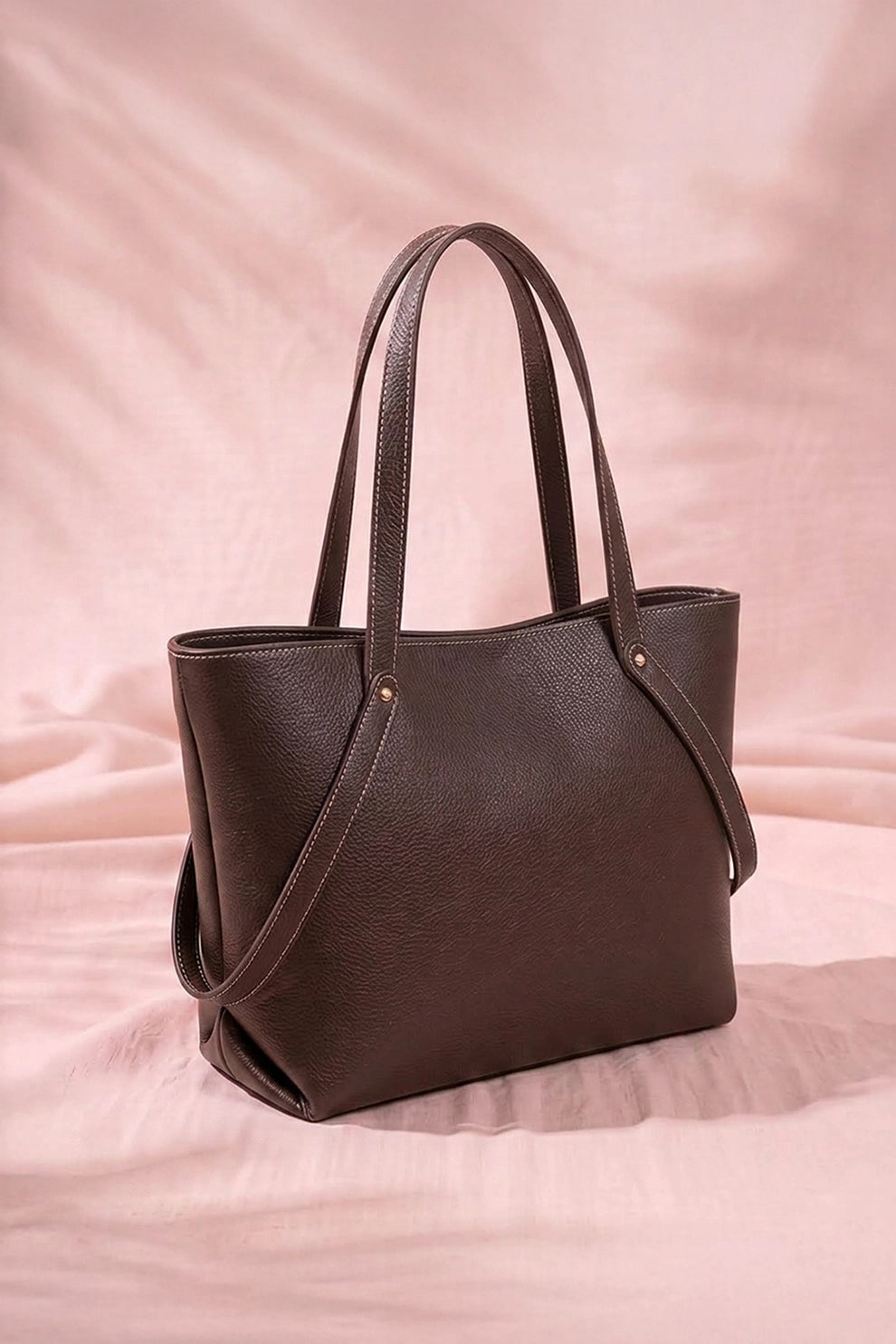 Fineur Tote Dove - Dark Brown