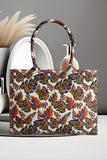 Fineur Canvas Tote Bags Autumn Leaf