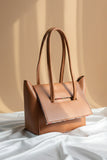 Fineur Two Style Shoulder Bag - Brown