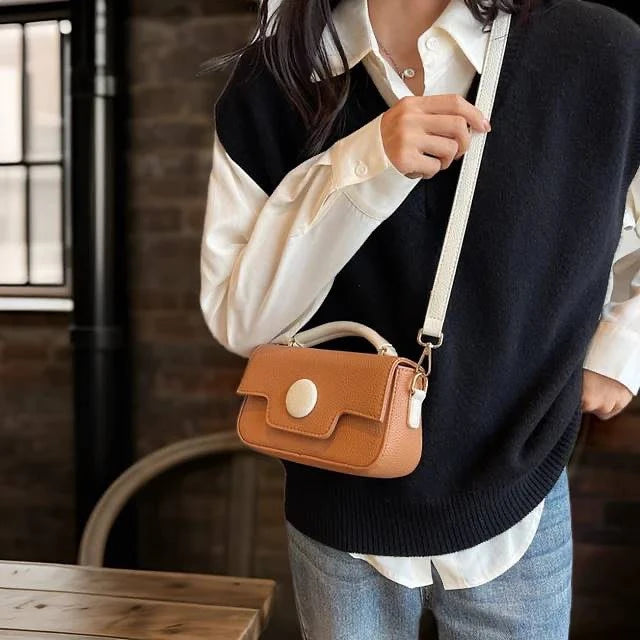 Fineur Handbag Dot Luxe - Mustard