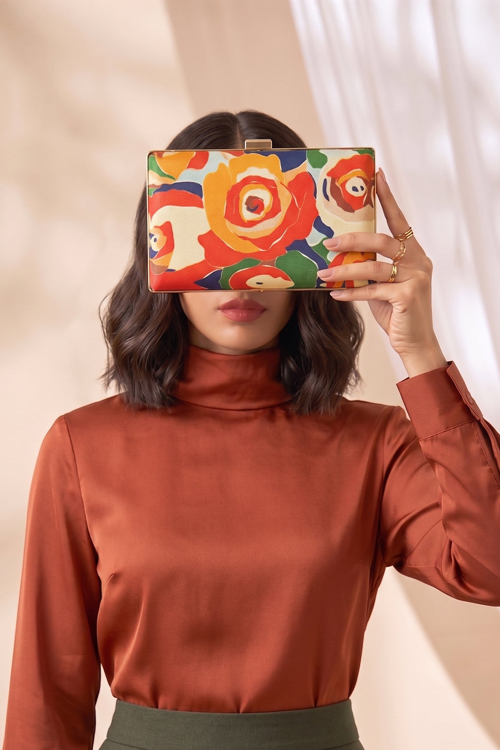 Fineur Clutch Art Garden