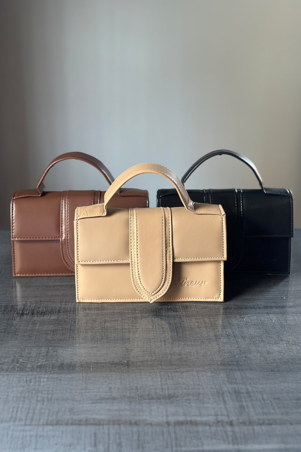 Fineur Handbag Bambyno - Brown