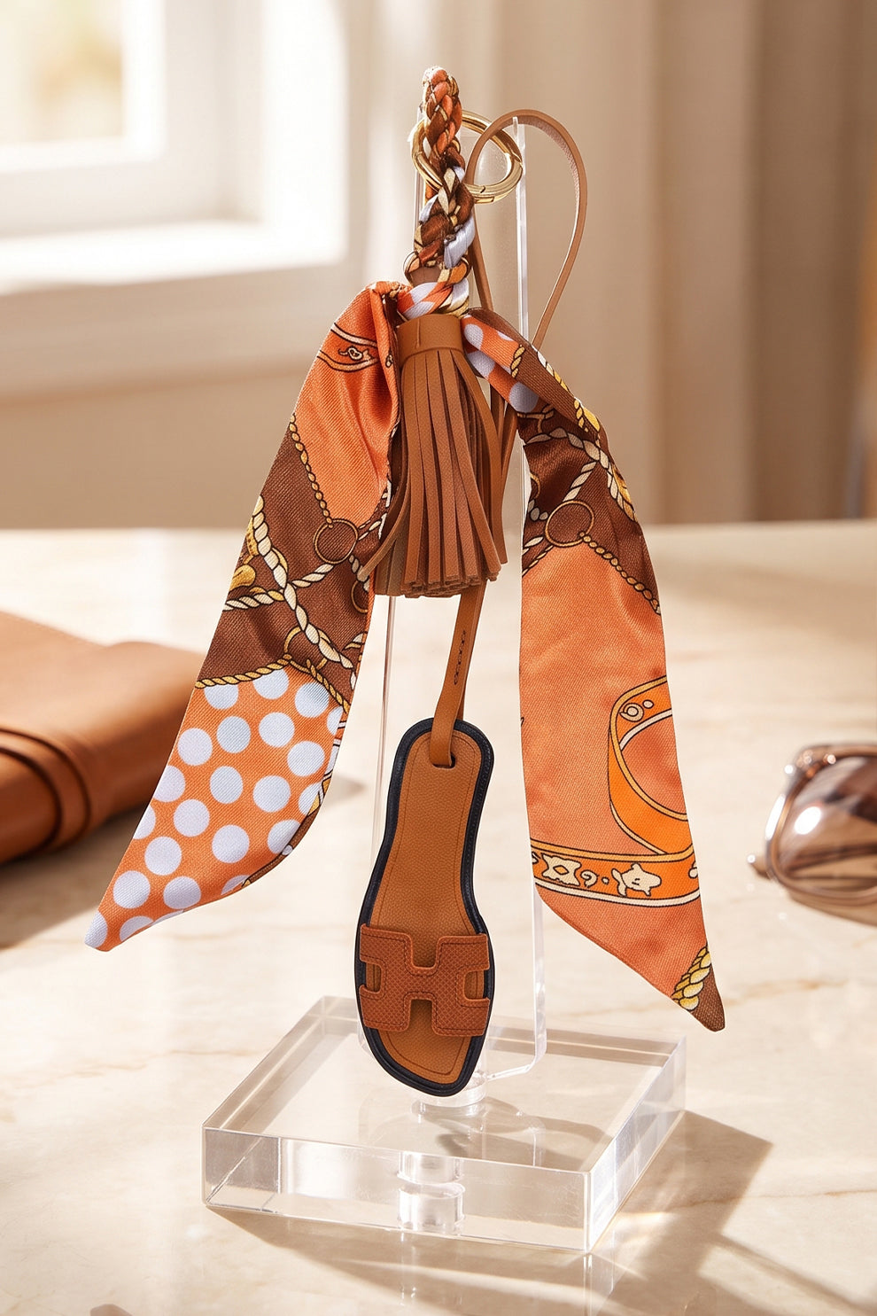 Keychain Persian Silk Charm