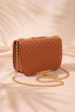 Fineur Shoulder Bag  Quilted Charm - Bronze