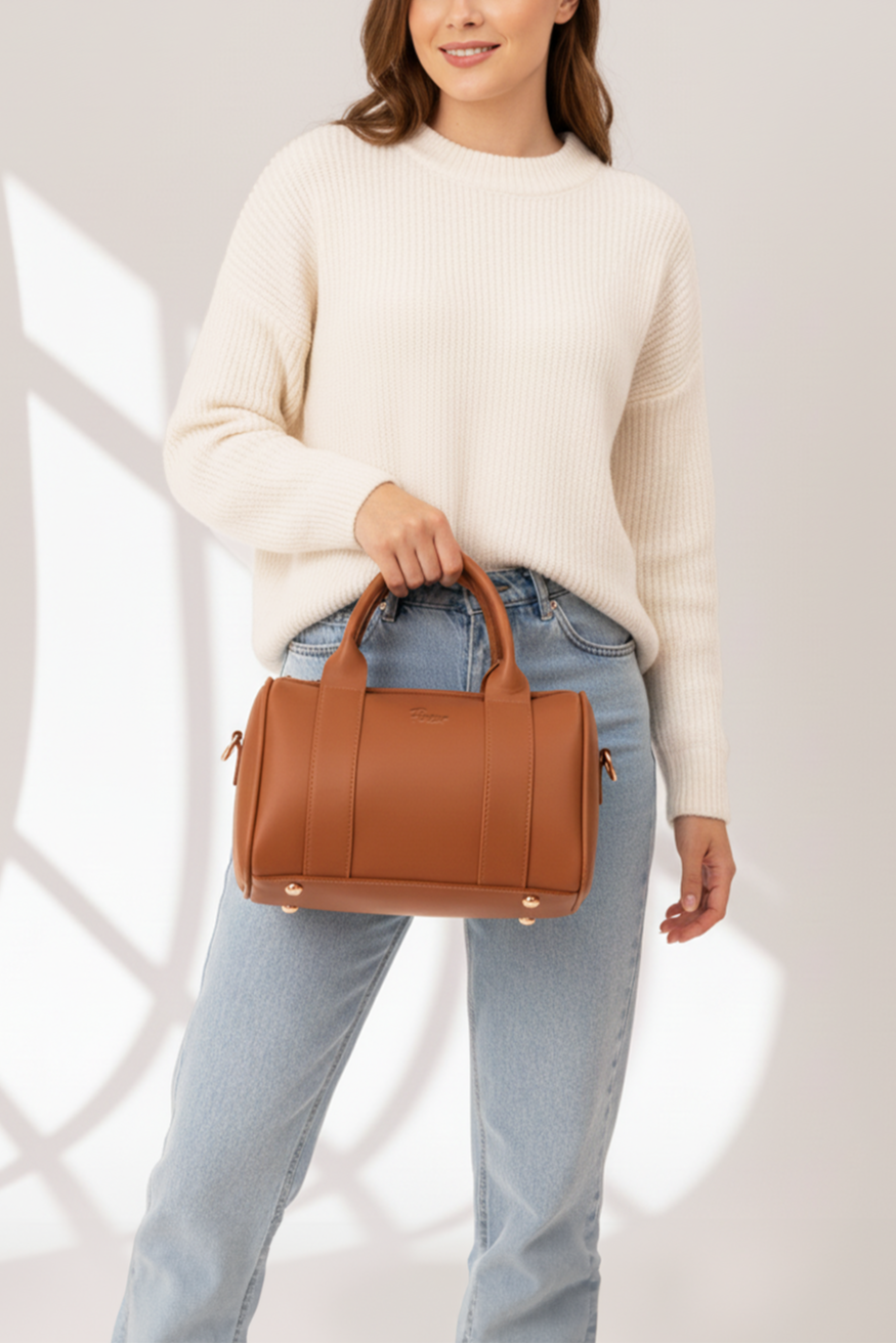 Fineur Handbag Pace Duffle - Caramel