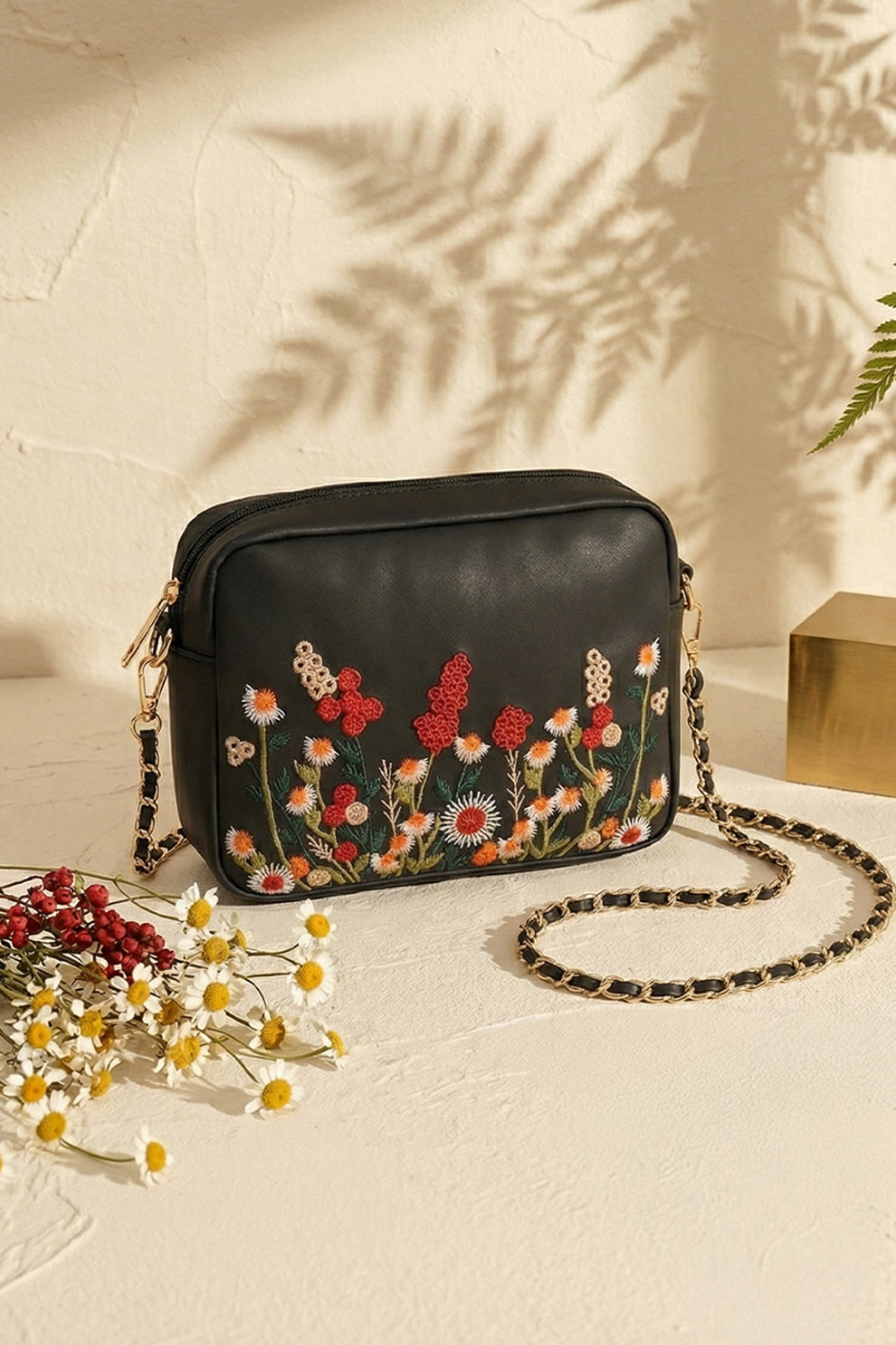 Embroidered Premium Crossbody Bag Under 1499 Best For Gifting 