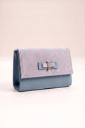 Fineur Crossbody Mini Pixie - Dusty Blue