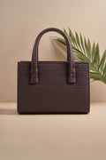 Fineur Handbag HandyZip - Dark Brown