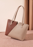 Fineur Tote Notch - Beige and Brown