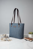 Fineur Tote Luxe Grace - Denim Blue