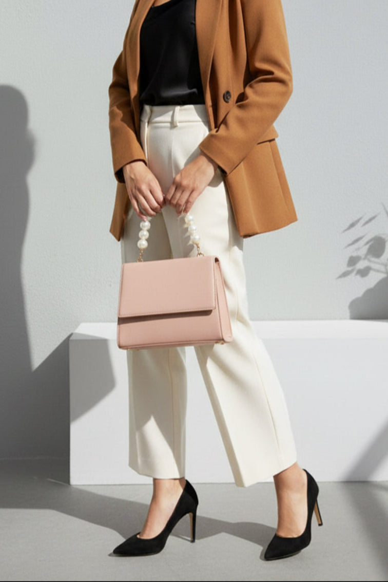Fineur Handbag Pearl Glam Rose