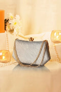 Fineur Clutch Bride -  Silver