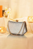 Fineur Clutch Bride -  Silver