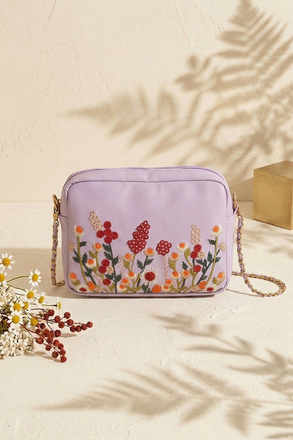 Embroidered Premium Crossbody Bag Under 1499 Best For Gifting 