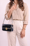 Fineur Shoulder Bag Sheen - Black