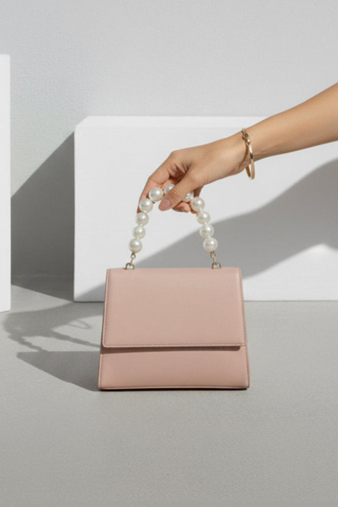 Fineur Handbag Pearl Glam Rose