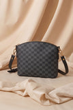 Fineur Duo Tote Checkered - Black
