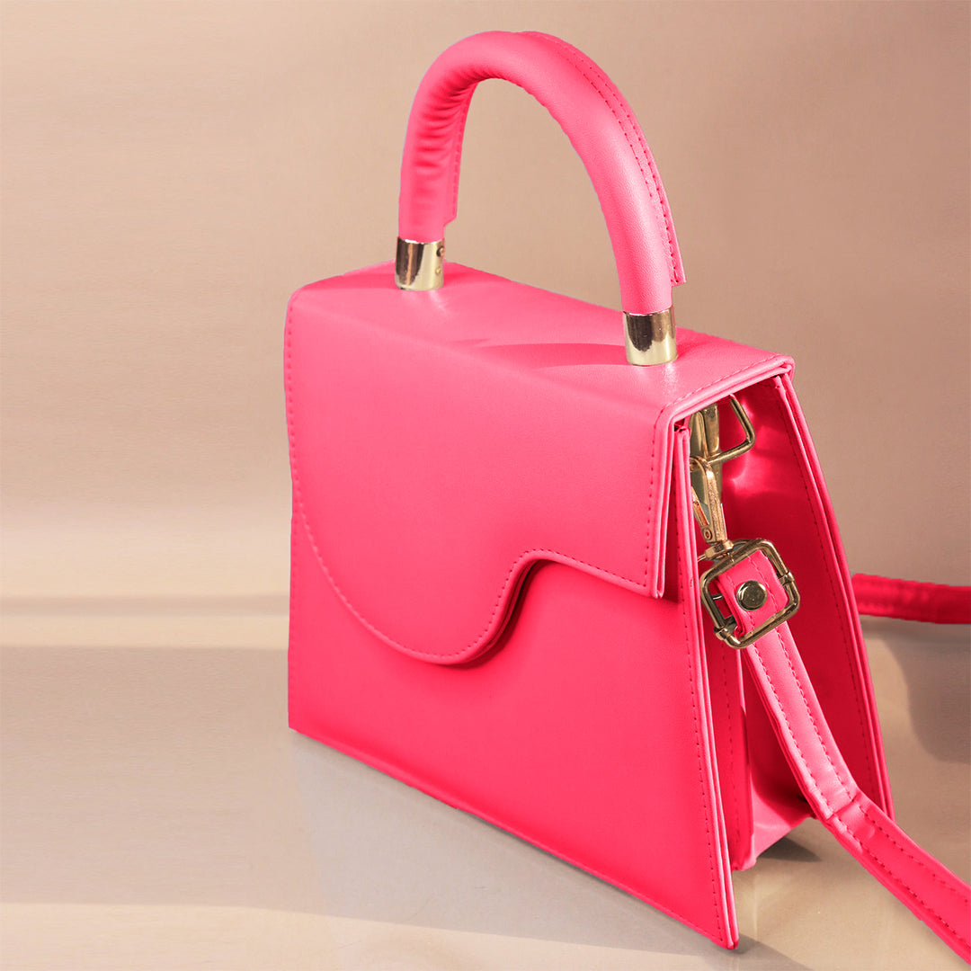 Fineur HandBag Premium Fest - Hot Pink