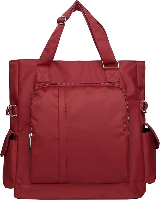 Fineur ~ Companion Nylon Tote Bag ~ Maroon