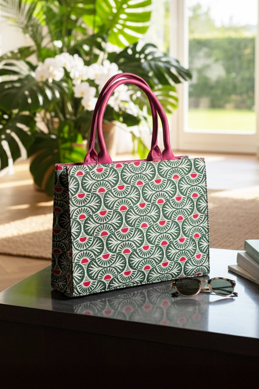 Fineur Canvas Tote Eden Garden