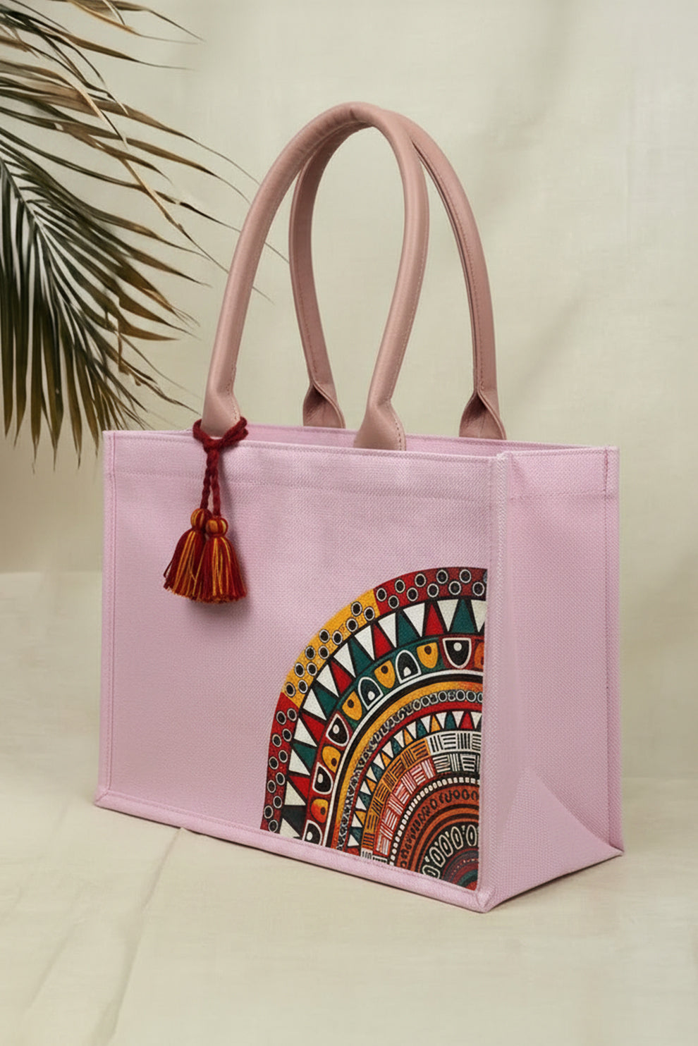 Fineur Mini Canvas Tote Desert Bloom - Rose Dust