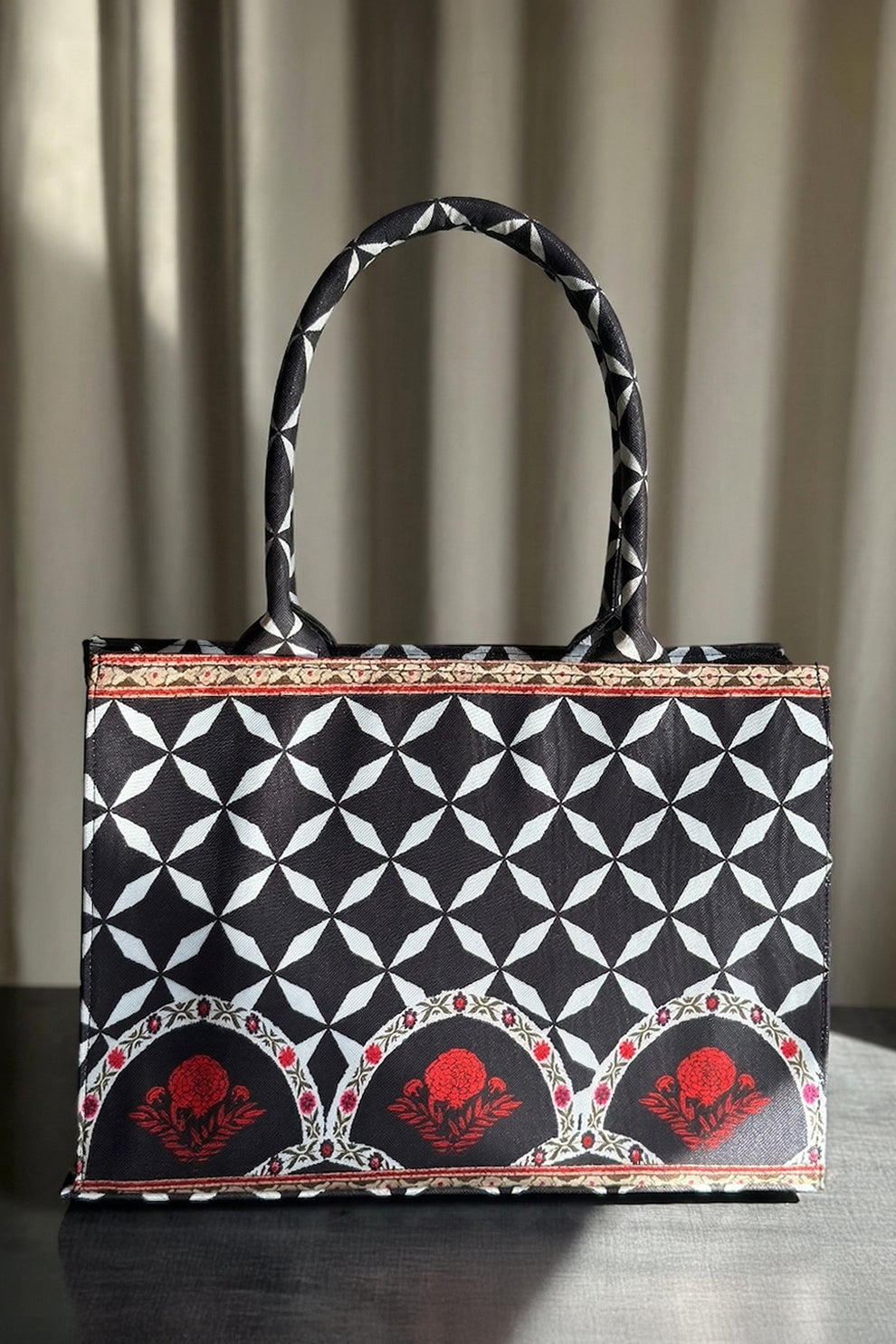 Fineur Canvas Tote Eclipse Floral