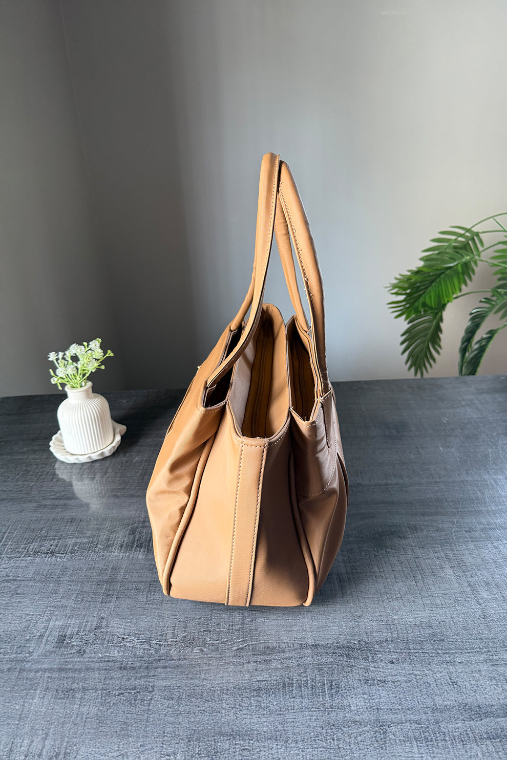 Fineur Shoulder Bag Puffy - Beige