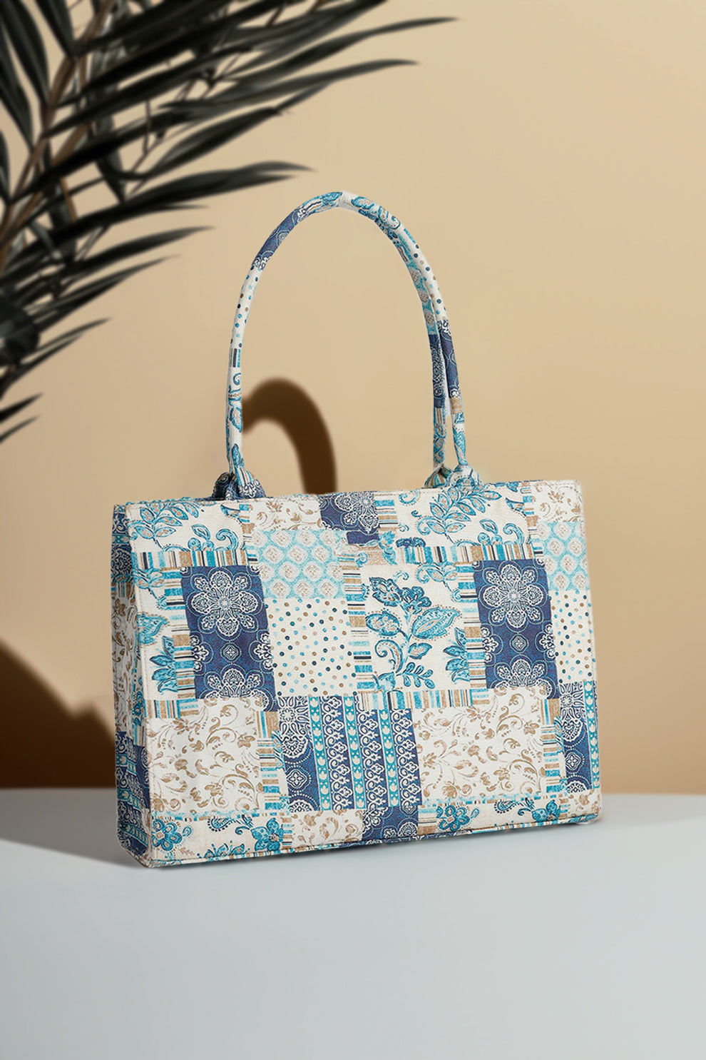 Trendy canvas tote bag for women