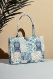 Trendy canvas tote bag for women