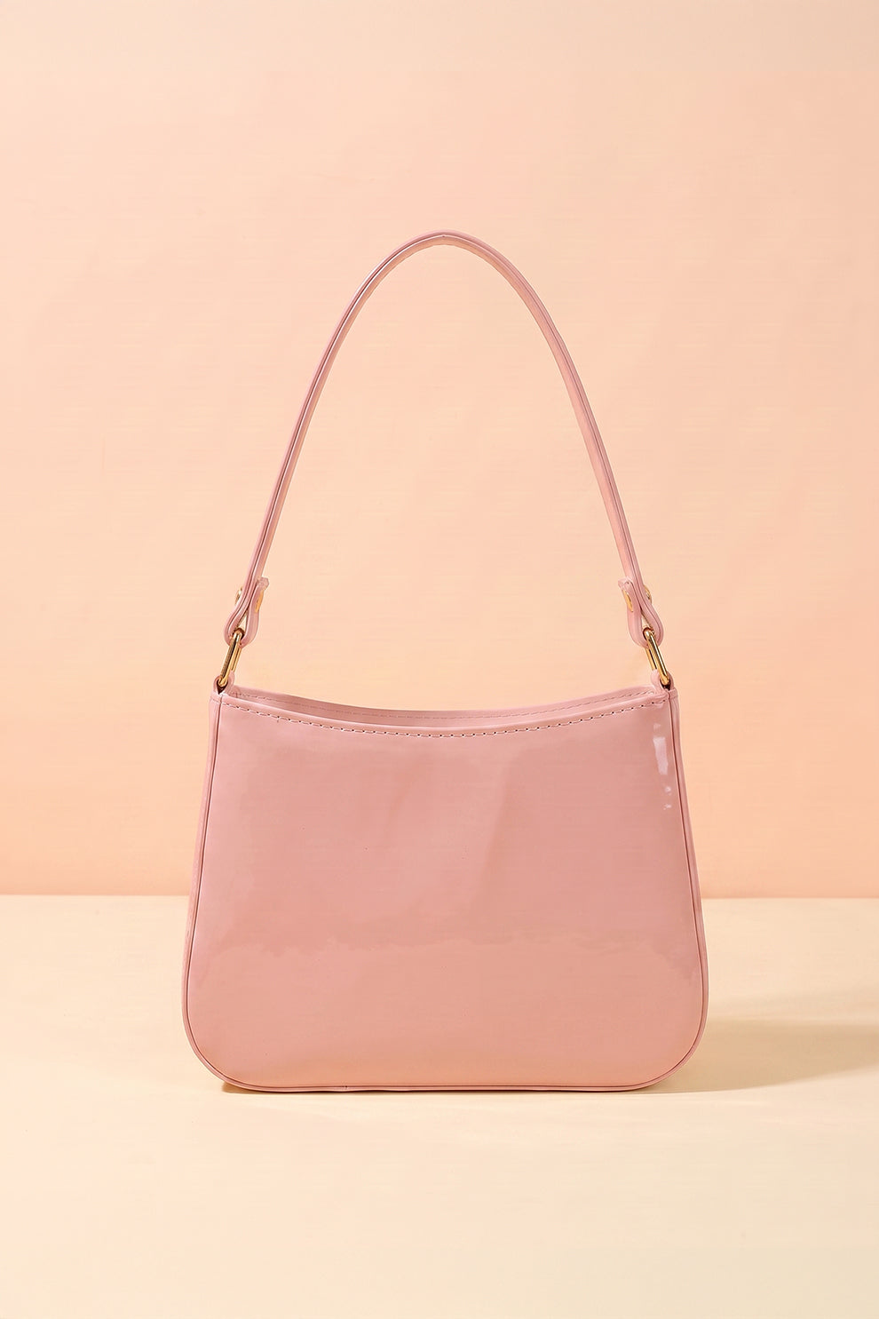 Fineur Shoulder Bag Shiny Crush - Peach