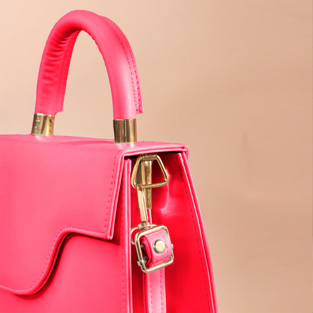 Fineur HandBag Premium Fest - Hot Pink