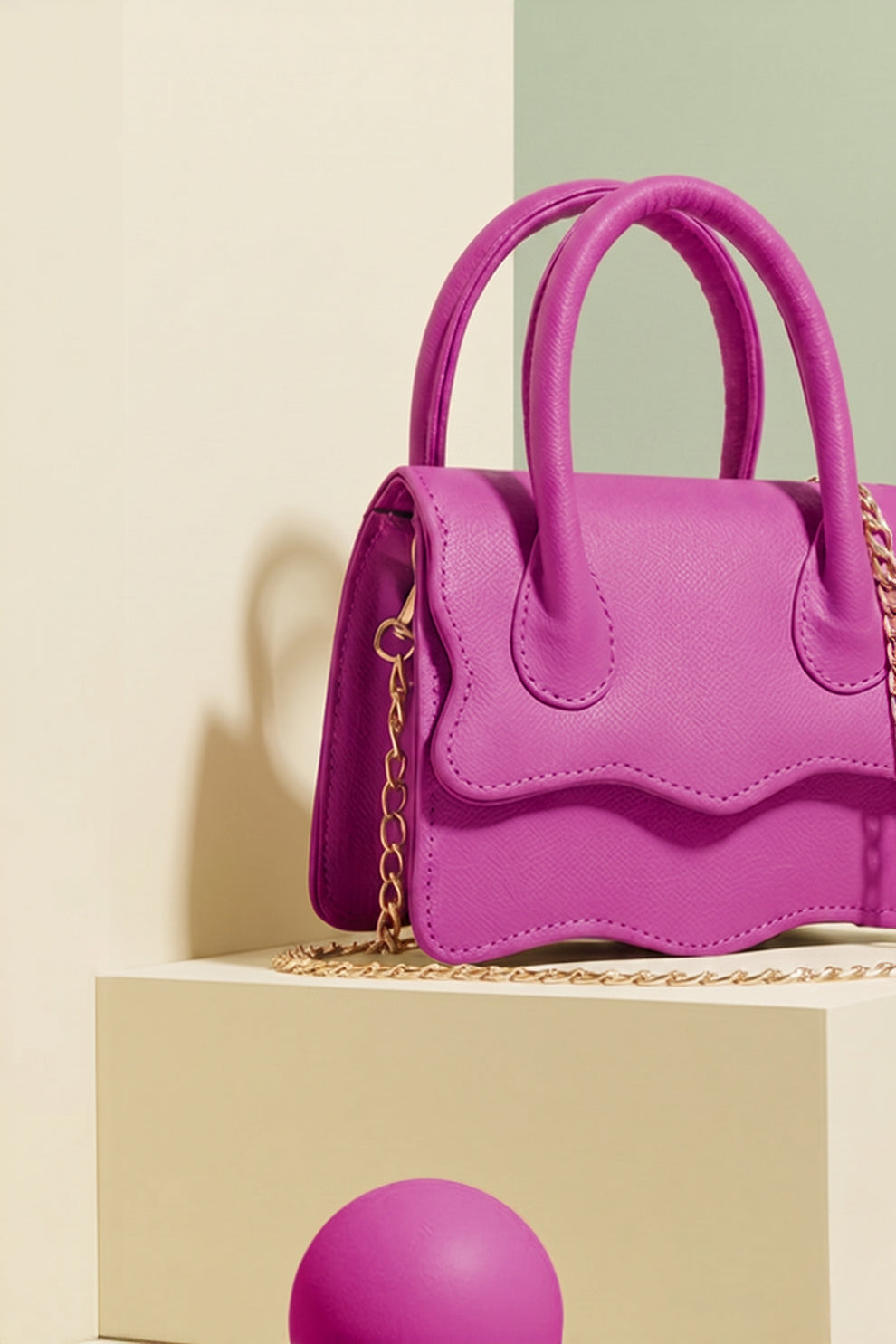 Fineur HandBag Muffin - Magenta