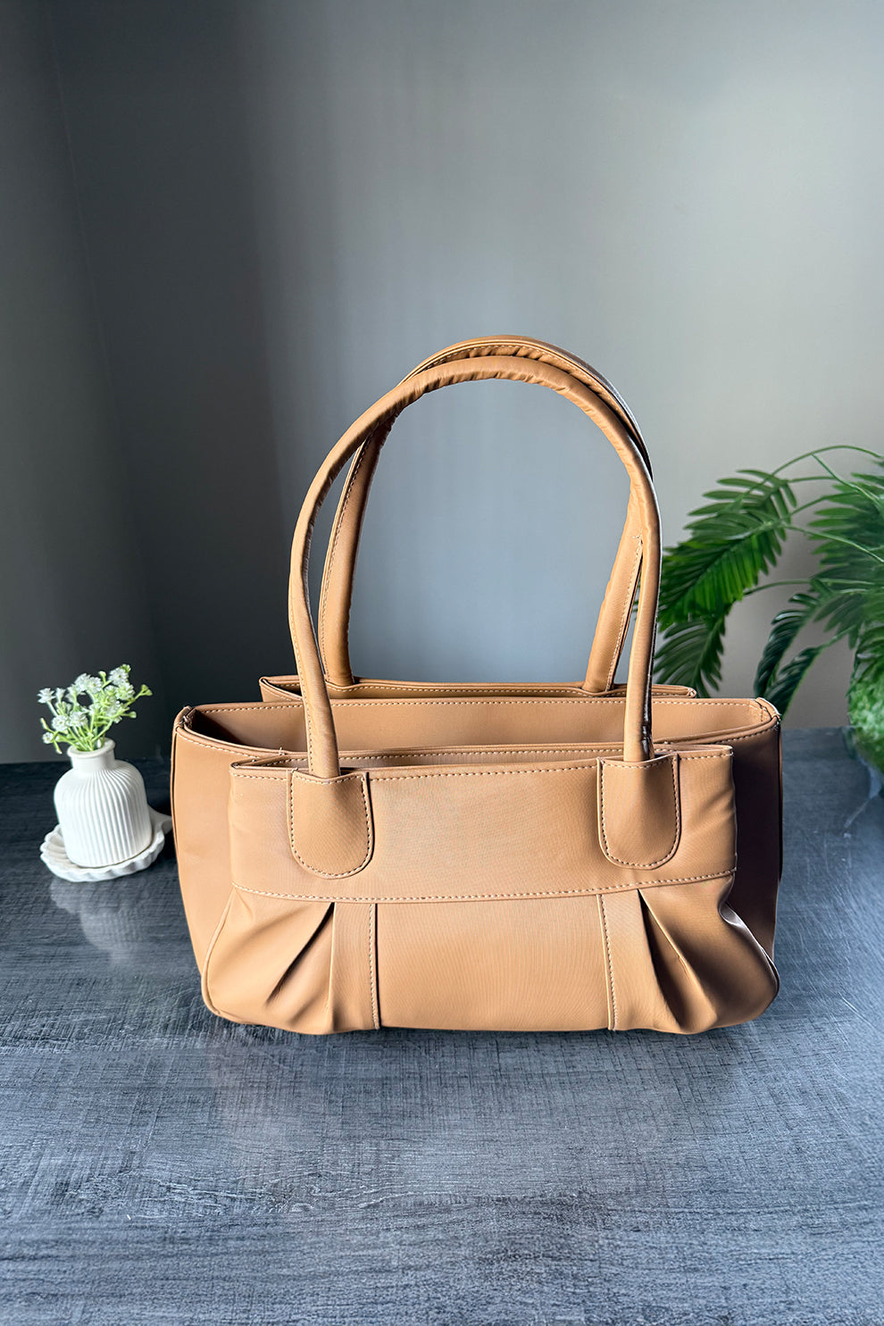 Fineur Shoulder Bag Puffy - Beige