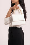 Fineur - Handbag Pearl Glam White