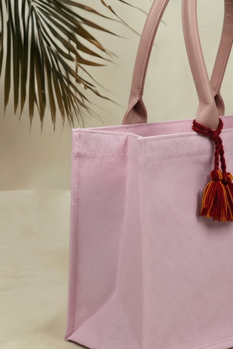 Fineur Mini Canvas Tote Desert Bloom - Rose Dust