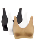 Florea - Air Bra - Stretchable Non Padded Bra - White