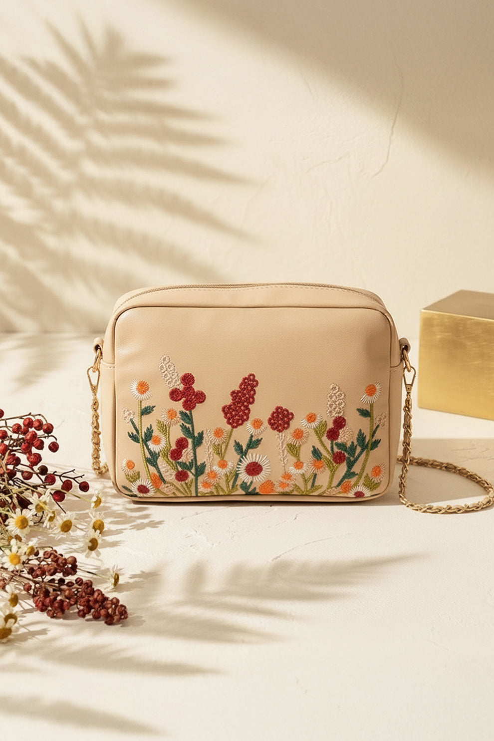 Embroidered Premium Crossbody Bag Under 1499 Best For Gifting 