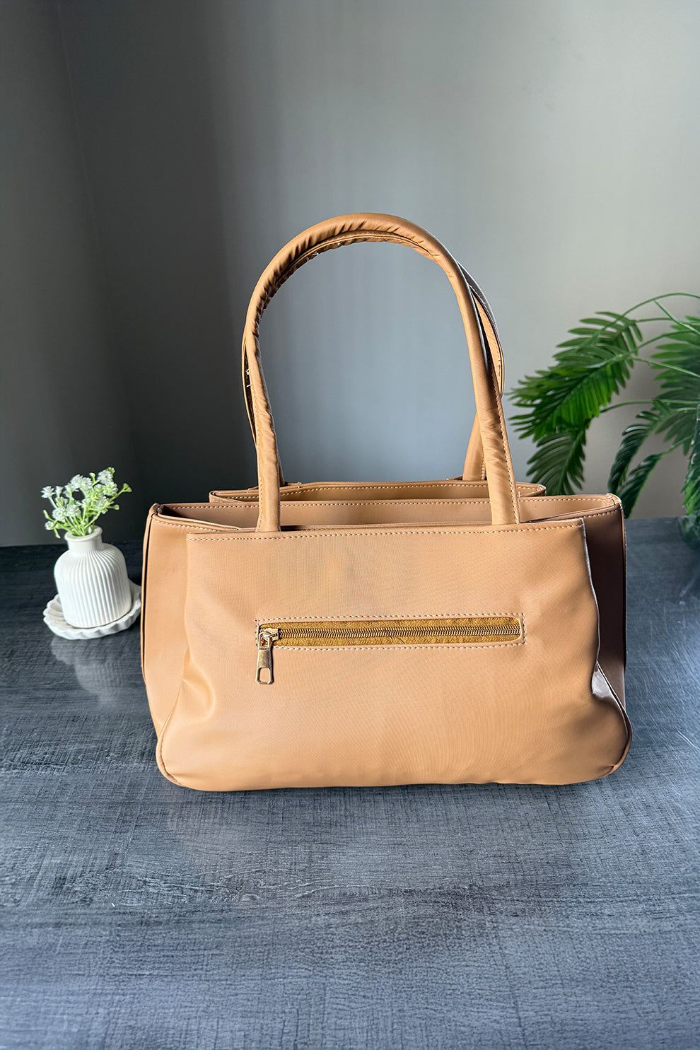 Fineur Shoulder Bag Puffy - Beige