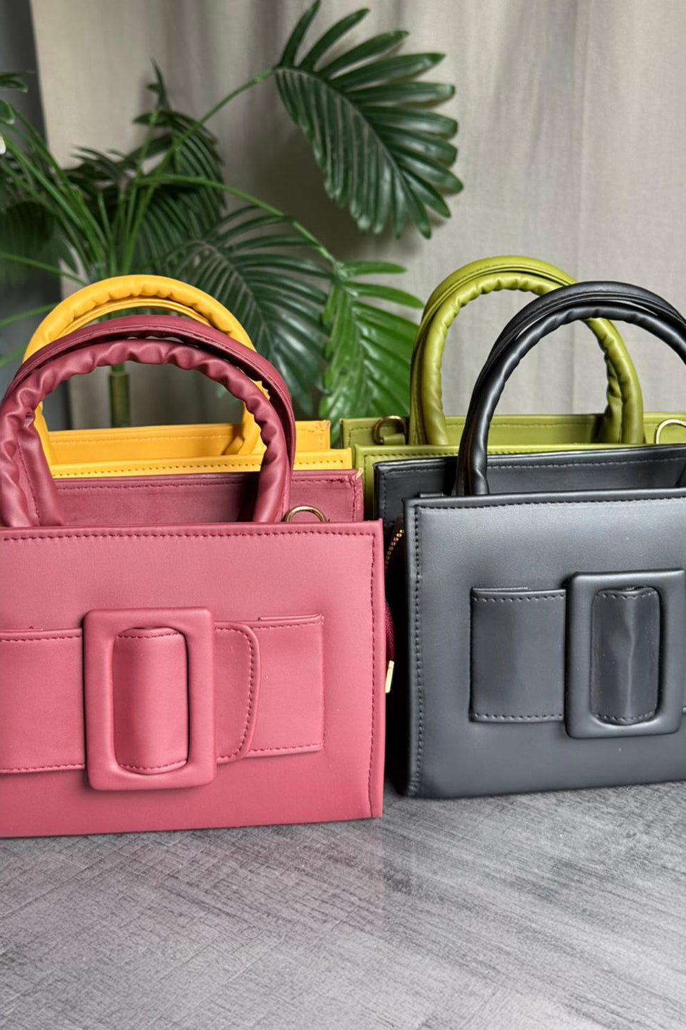 Fineur Mini Handbag Cubi - Black