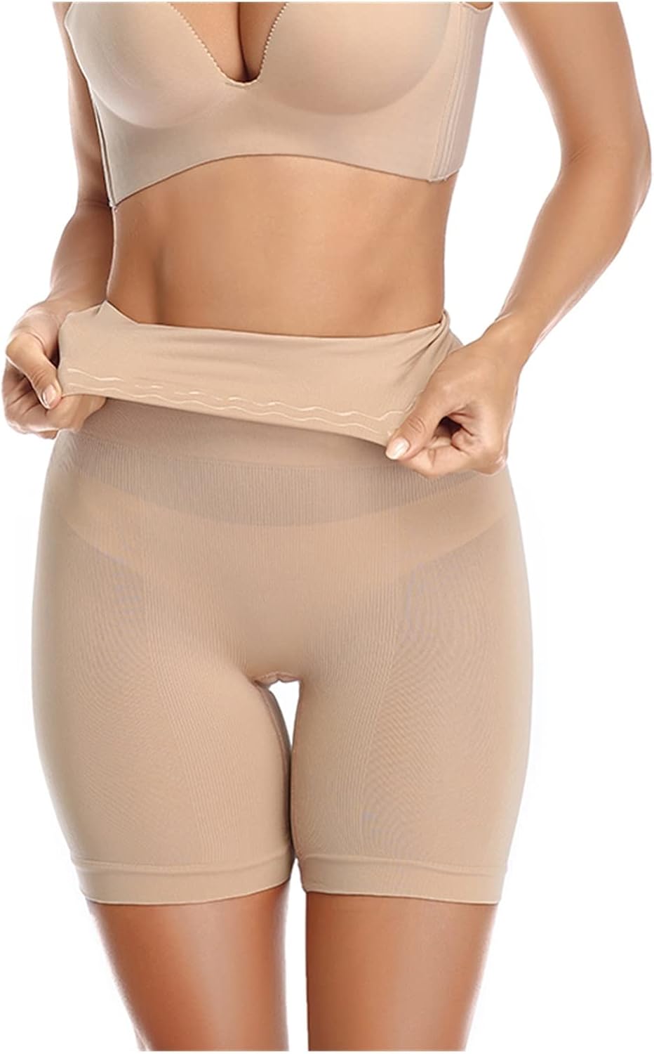 Florea - Silicone Body Shaper Thigh Shaper - Beige