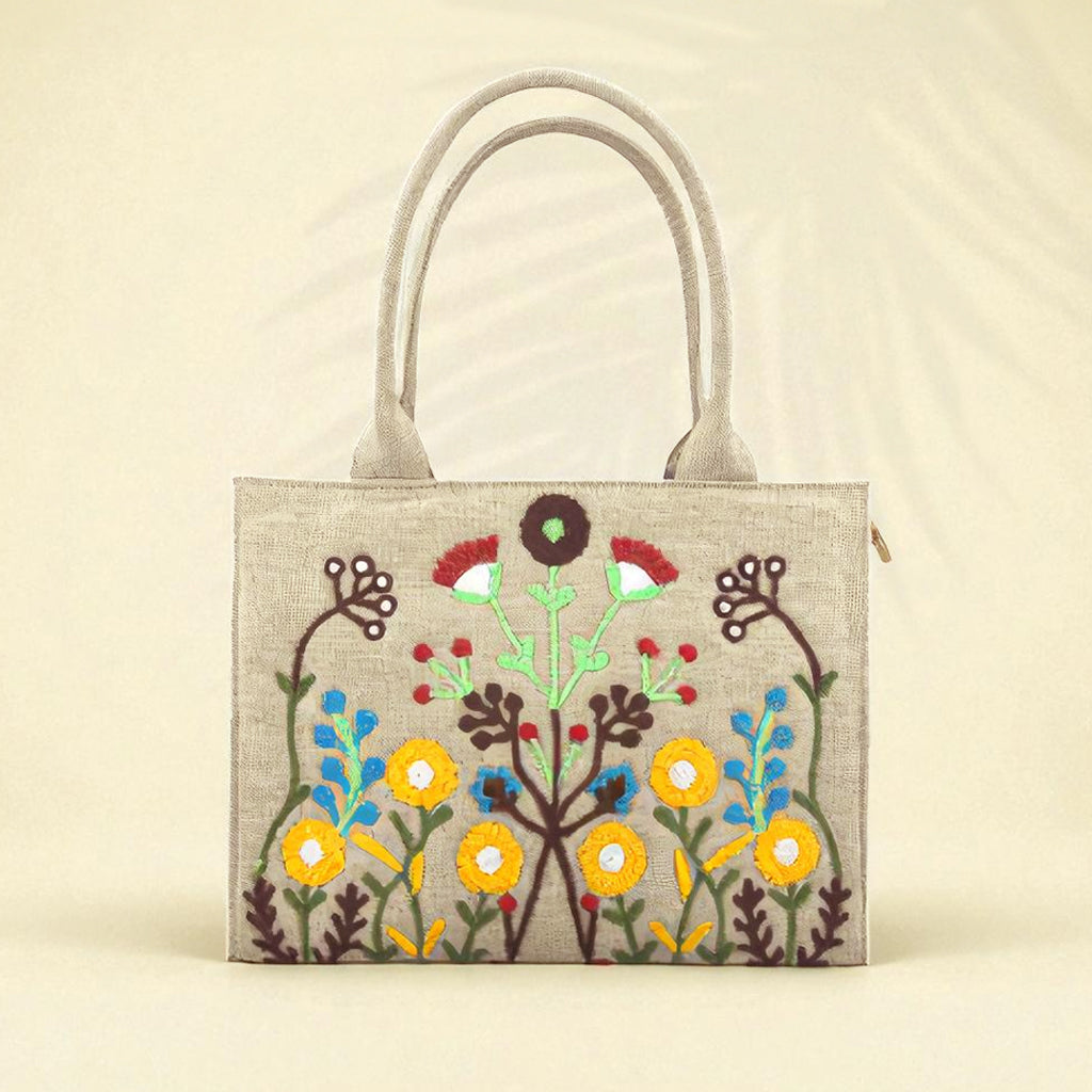 Fineur Premium Canvas Bag – Blush Wood