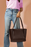 Fineur - The New Pyramid - Brown Tote Bag